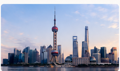 Shanghai skyline