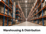 Modern logistics warehouse